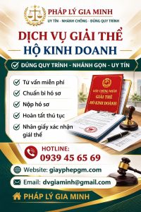 Bảng chi phí giải thể công ty chi tiết