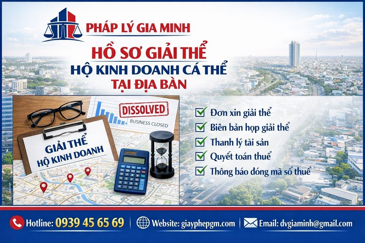 Chi phí giải thể công ty trọn gói bao nhiêu