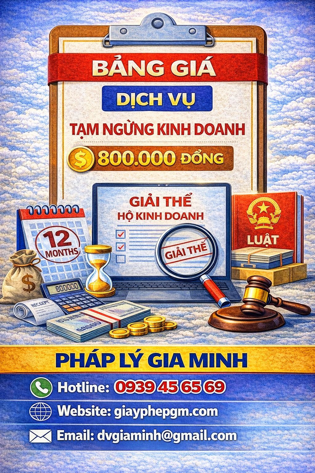 Dịch vụ tạm ngừng hộ kinh doanh tại Đồng Nai 4 Chi phí tạm ngừng hộ kinh doanh tại Đồng Nai gồm những khoản nào