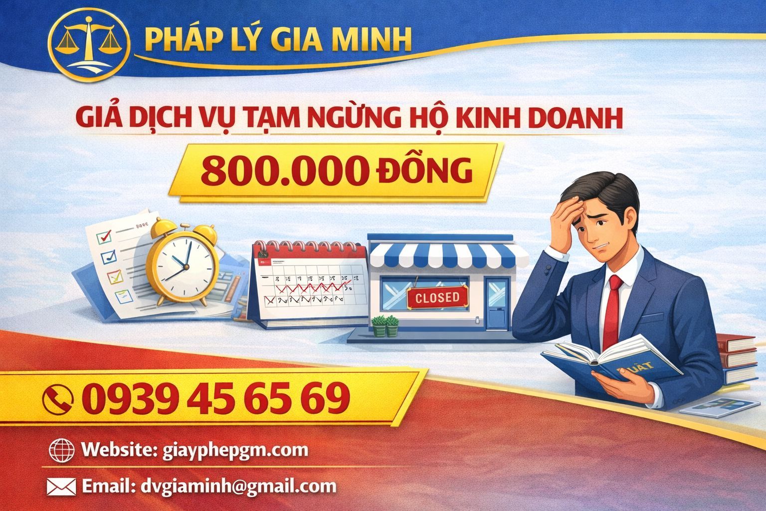 Chi phí tạm ngừng hộ kinh doanh tại Lâm Đồng hết bao nhiêu