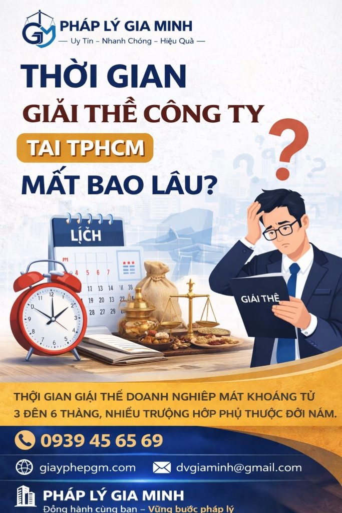 dịch vụ giải thể công ty fdi tại tphcm