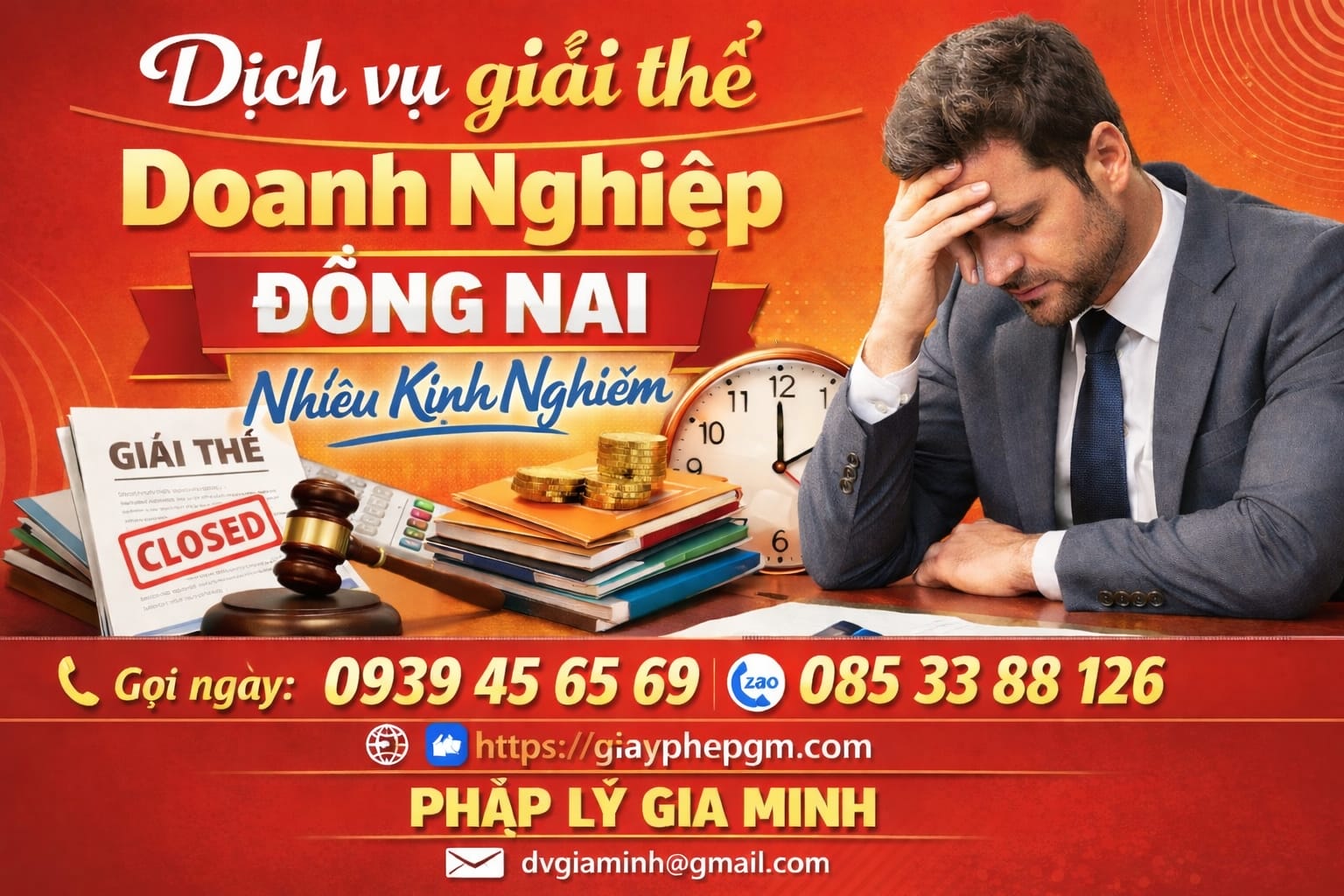 Dịch vụ giải thể công ty trọn gói Đồng Nai uy tín
