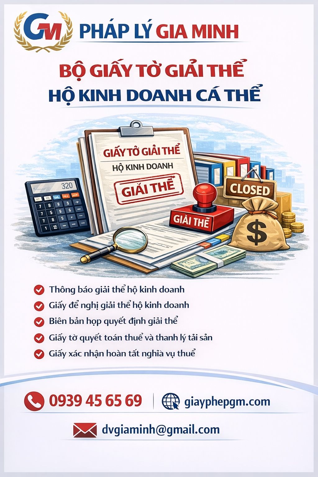 Dịch vụ giải thể công ty tại Hà Nội uy tín