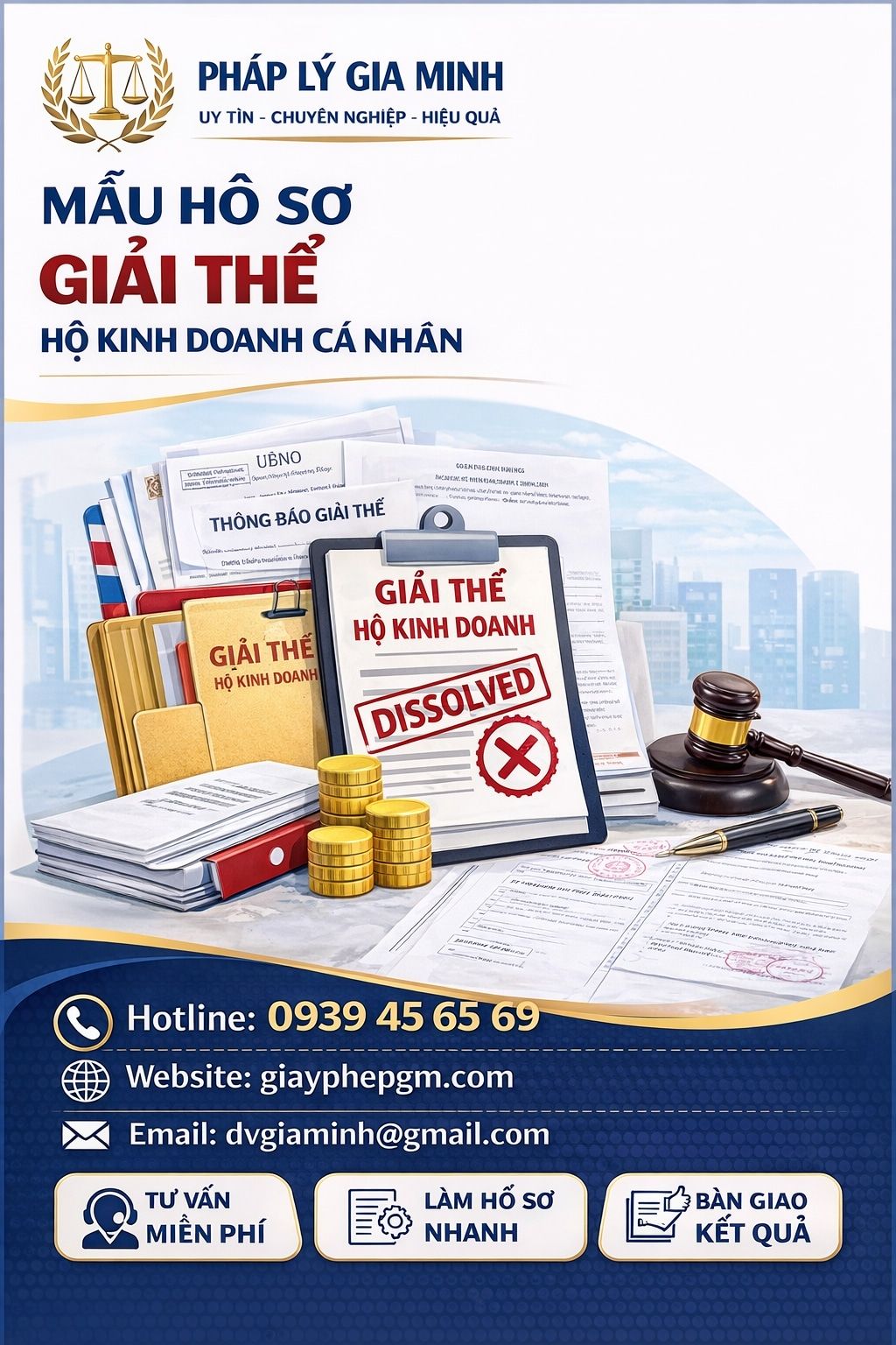 Dịch vụ giải thể công ty trọn gói tại Vũng Tàu