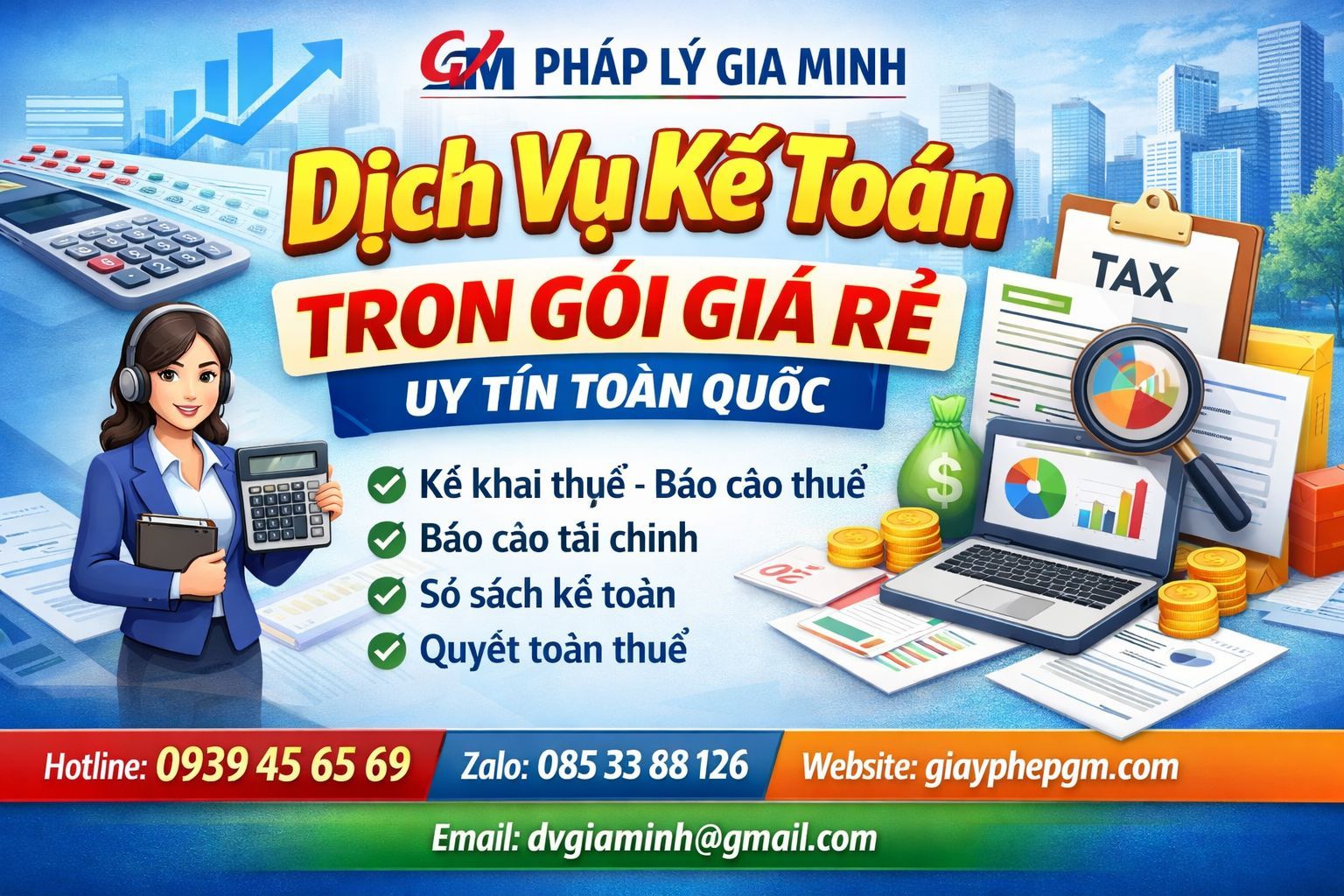 Dịch vụ kế toán cho doanh nghiệp nhỏ