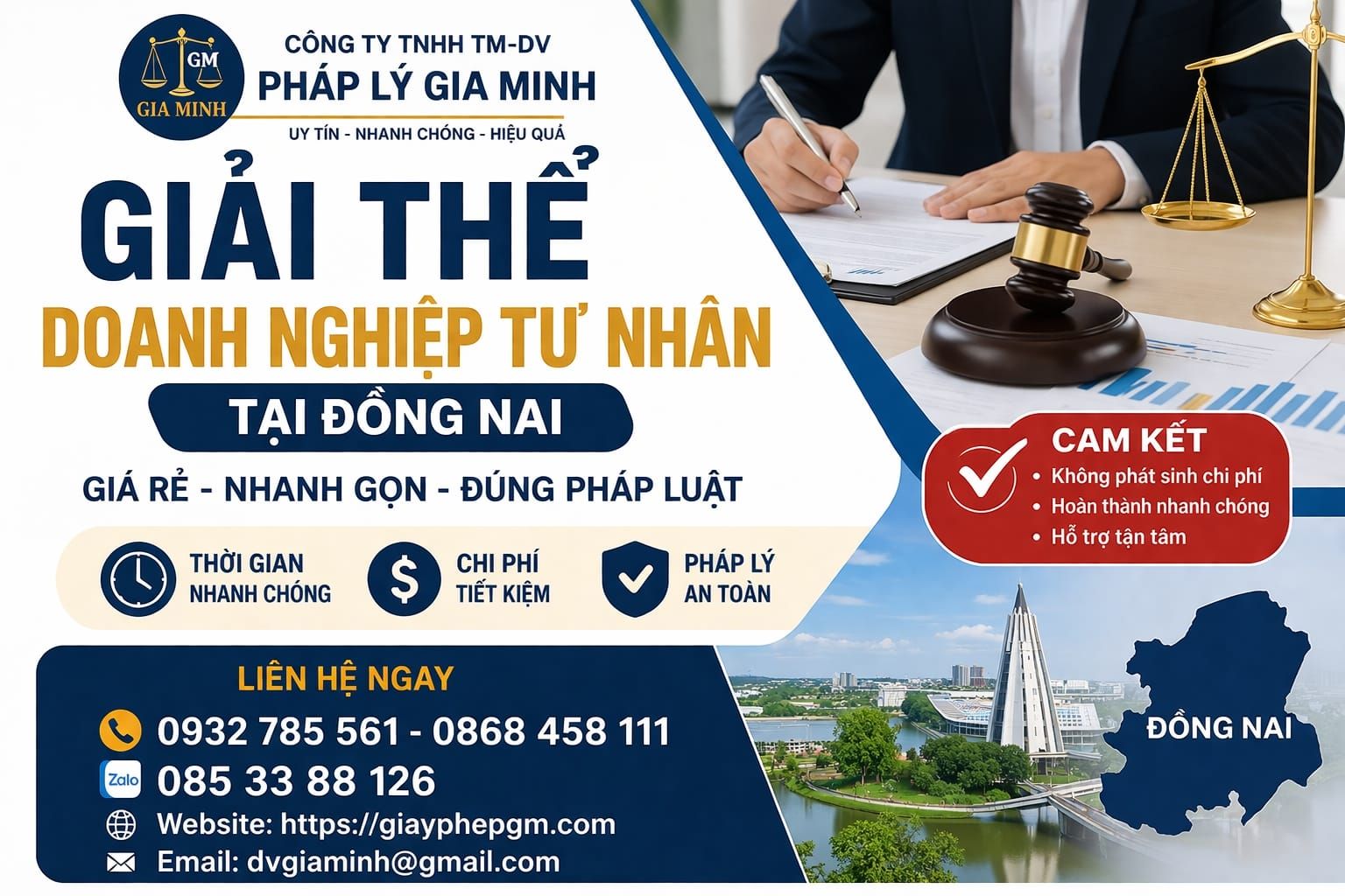 Giải thể doanh nghiệp tư nhân tại Đồng Nai uy tín tiết kiệm