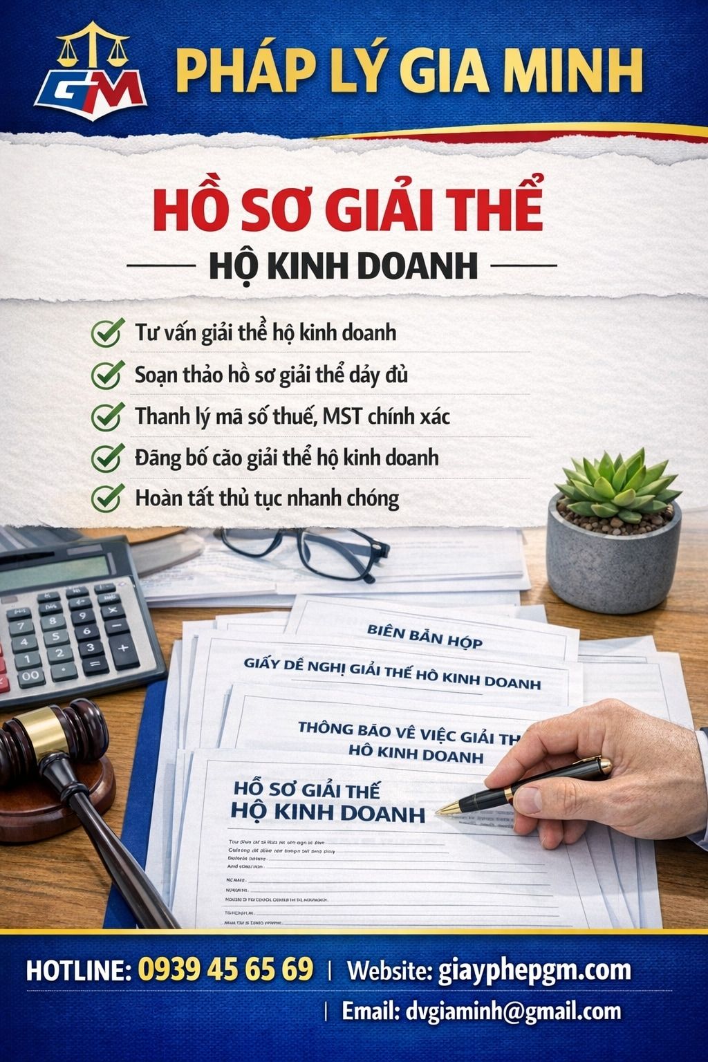 Hồ sơ giải thể doanh nghiệp tại Hà Nội