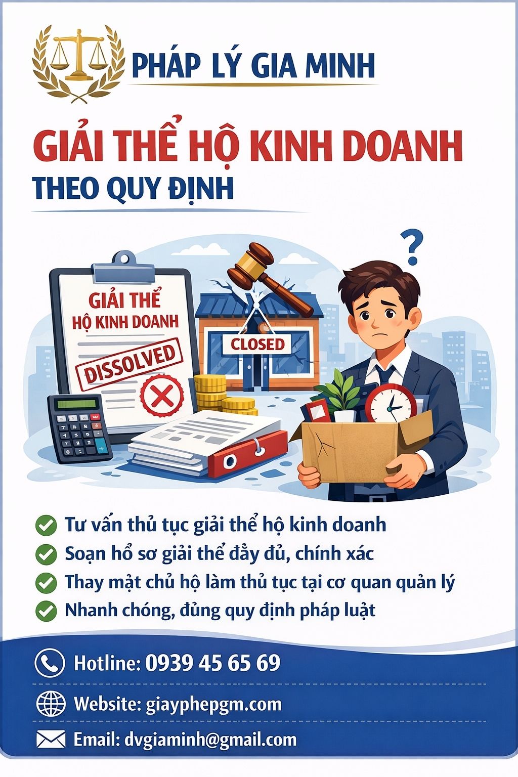 Sai lầm khi giải thể công ty