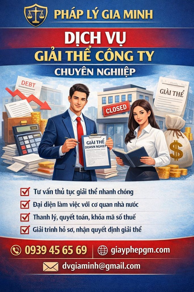 thủ tục giải thể doanh nghiệp tư nhân tại cần thơ