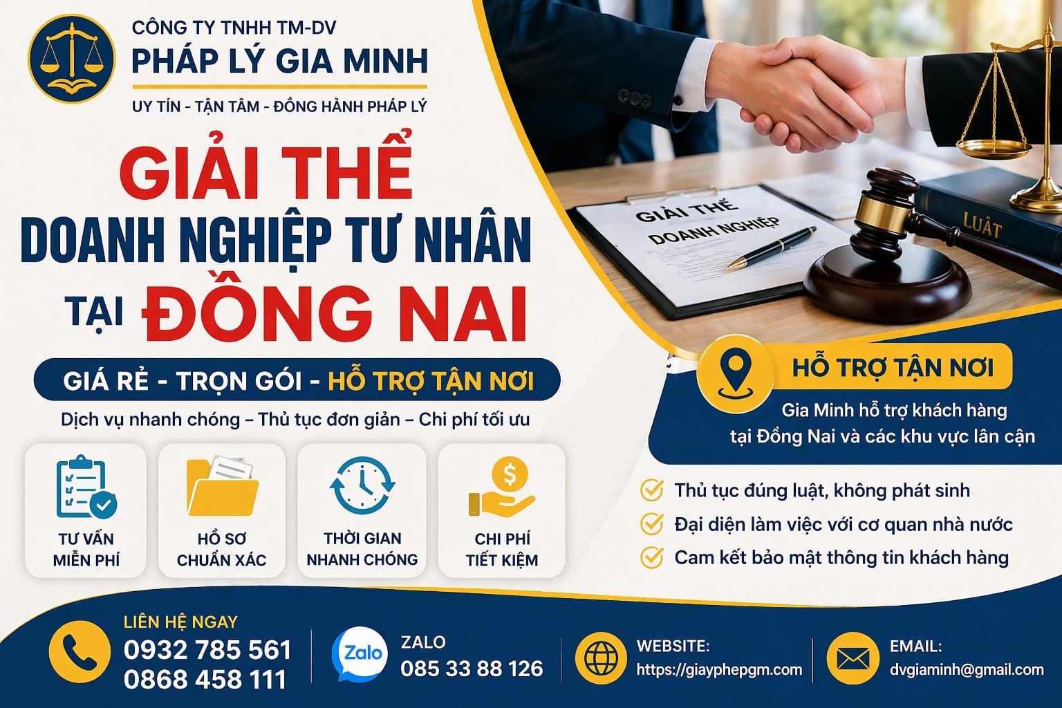 Tư vấn giải thể doanh nghiệp tư nhân tại Đồng Nai chuyên nghiệp