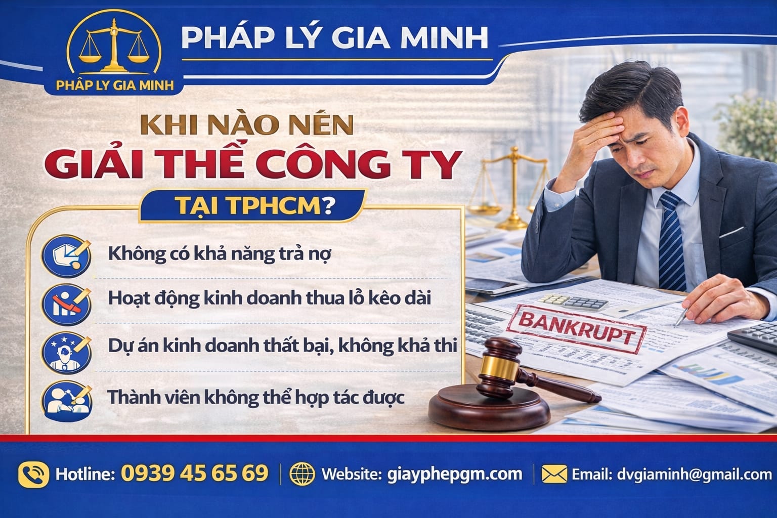 Dịch vụ giải thể công ty FDI tại TPHCM giá rẻ hỗ trợ trọn gói 