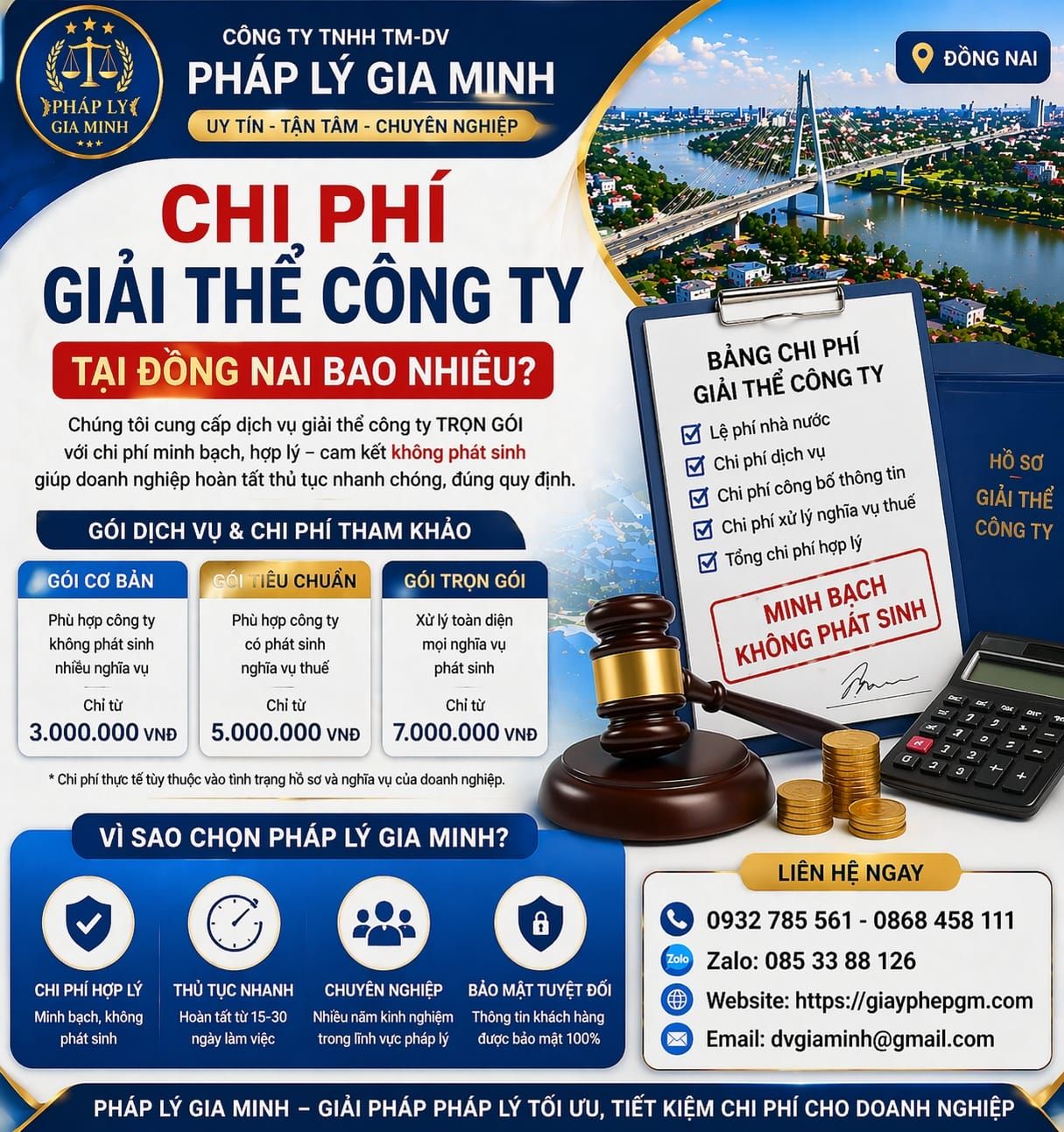 Dịch vụ giải thể công ty cổ phần tại Đồng Nai uy tín – Nhanh chóng, đúng pháp lý 6 chi phí giải thể công ty cổ phần tại đồng nai
