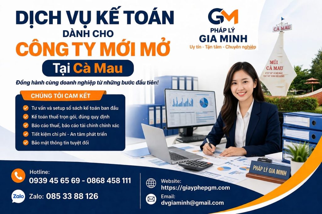 dịch vụ báo cáo thuế tại cà mau