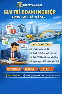 dịch vụ giải thể công ty tại đà nẵng