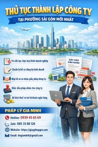dịch vụ giải thể hộ kinh doanh tại phường sài gòn