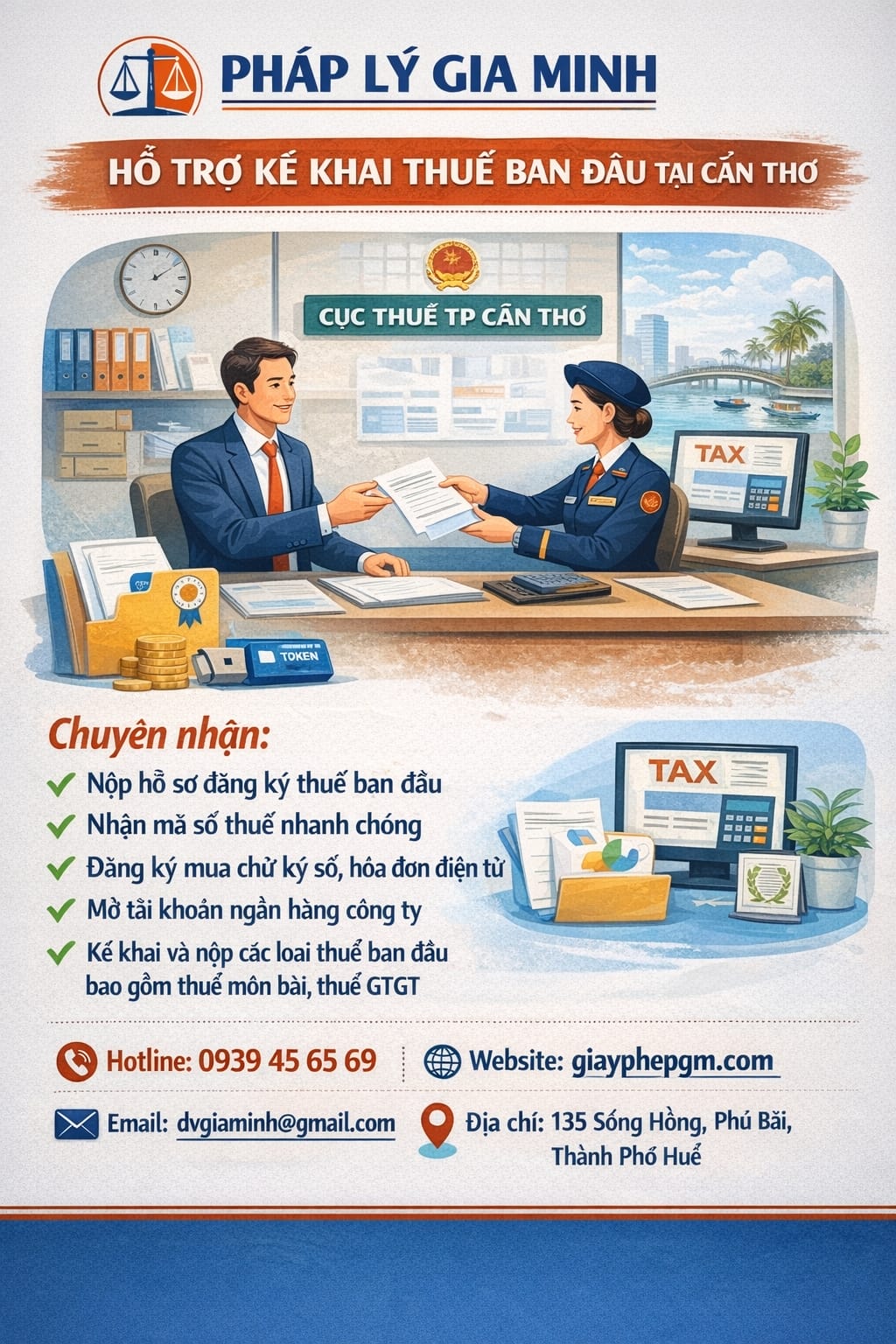 Dịch vụ kê khai thuế tại Cần Thơ 3 Dịch vụ kê khai thuế tại Cần Thơ nhiều kinh nghiệm