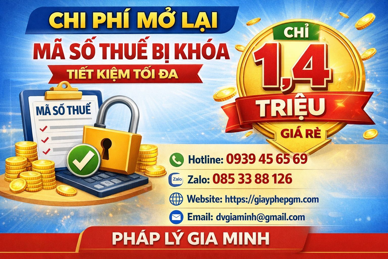 Mở lại mã số thuế tại Đà Nẵng – Giải mã toàn bộ quy trình từ “đóng băng” đến hoạt động trở lại 5 Giá dịch vụ mở lại mã số thuế