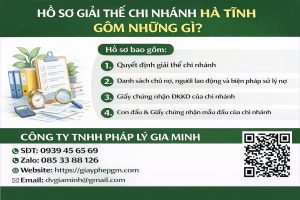 giải thể chi nhánh công ty tại hà tĩnh có khó không