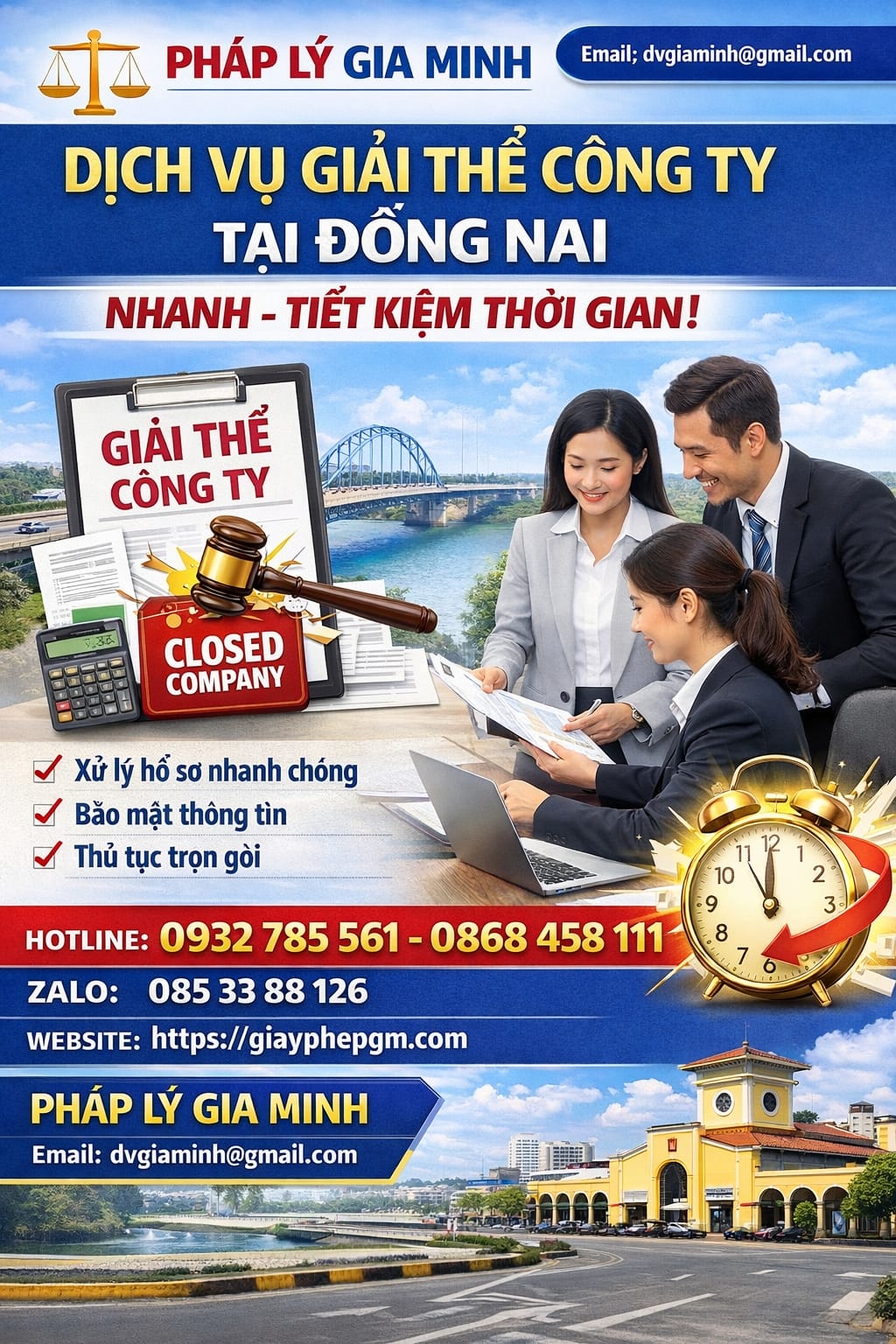 Giải thể doanh nghiệp chưa quyết toán thuế tại Đồng Nai nhanh gọn