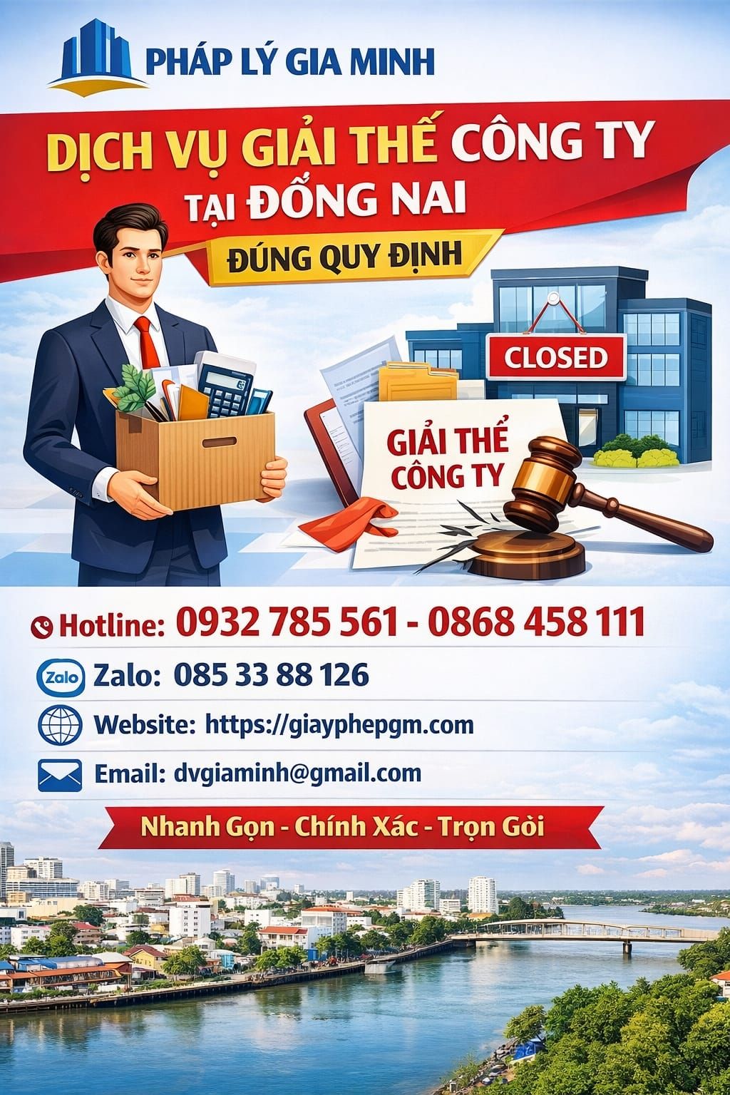 Giải thể doanh nghiệp tư nhân tại Đồng Nai giá rẻ
