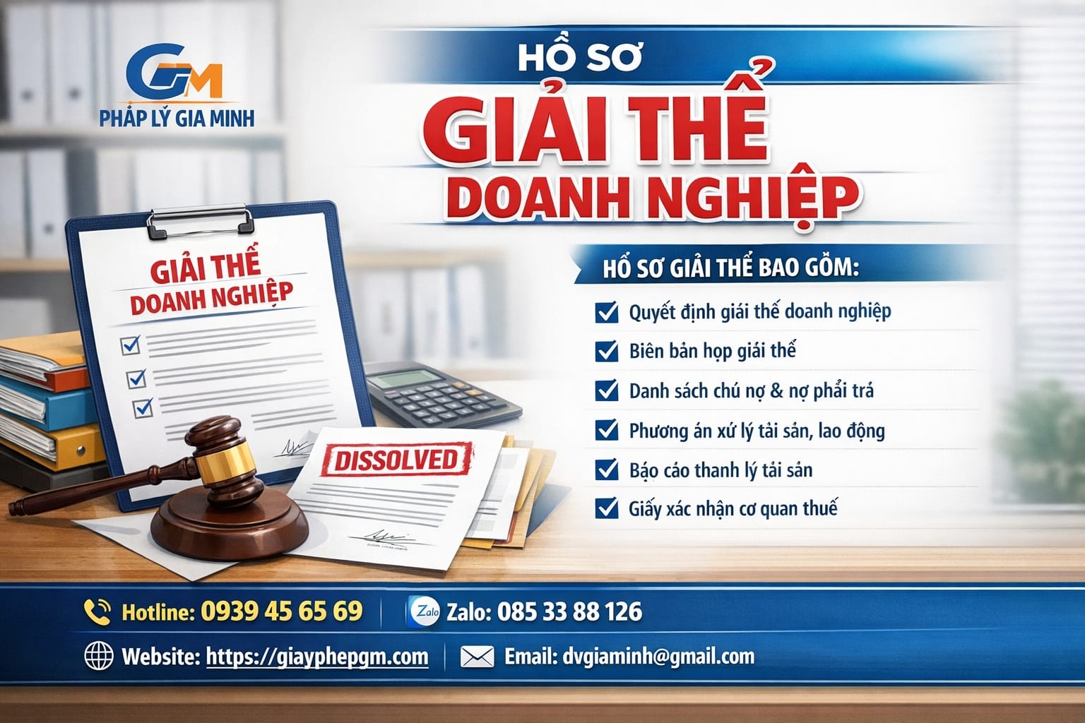 Hồ sơ giải thể công ty tại Đà Nẵng