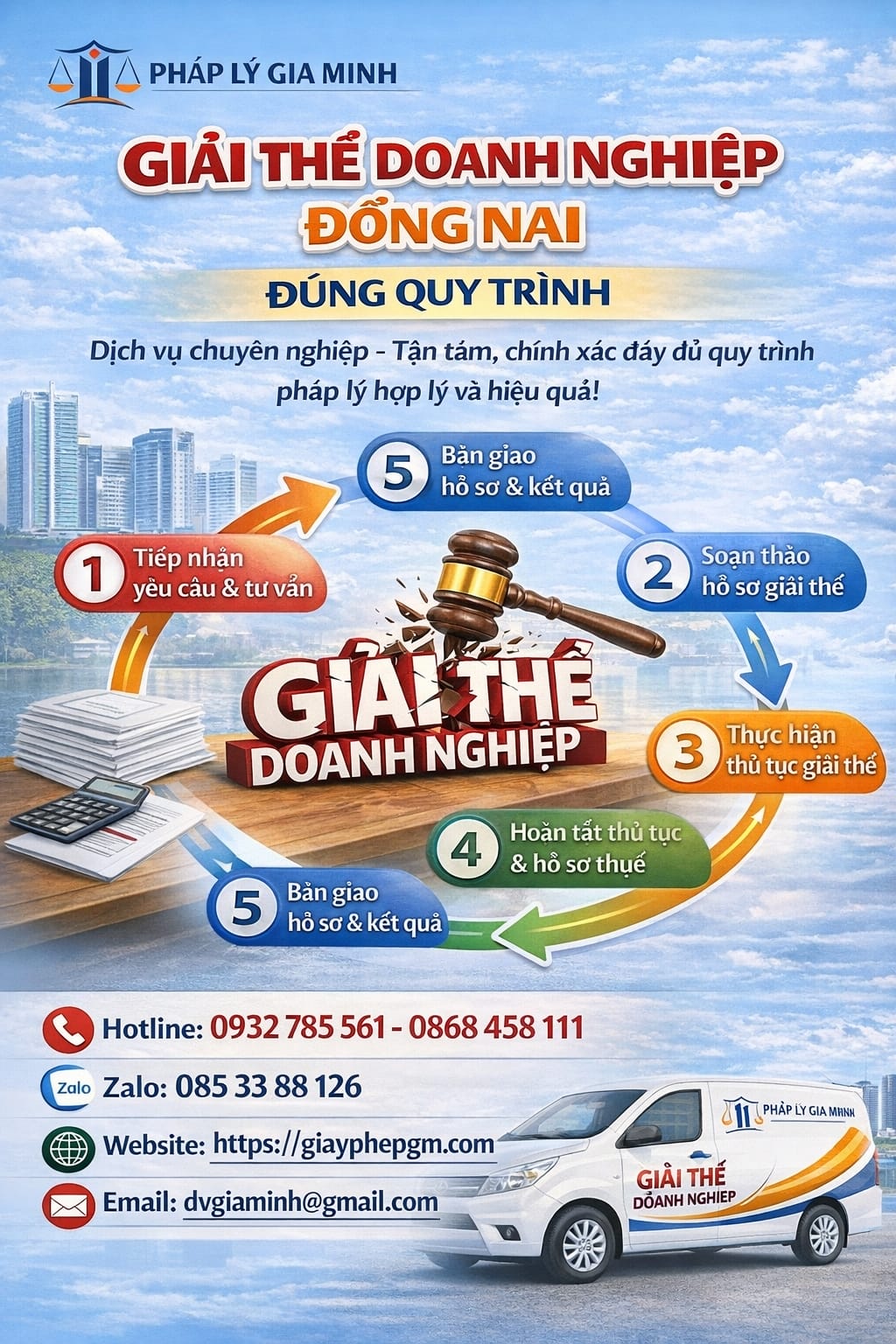 Hồ sơ giải thể doanh nghiệp tư nhân tại Đồng Nai đầy đủ giá rẻ