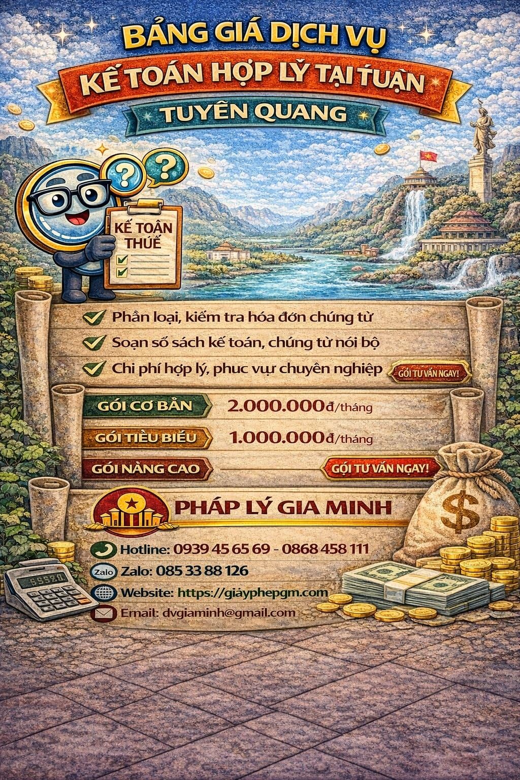 hỗ trợ kê khai thuế ban đầu tại tuyên quang