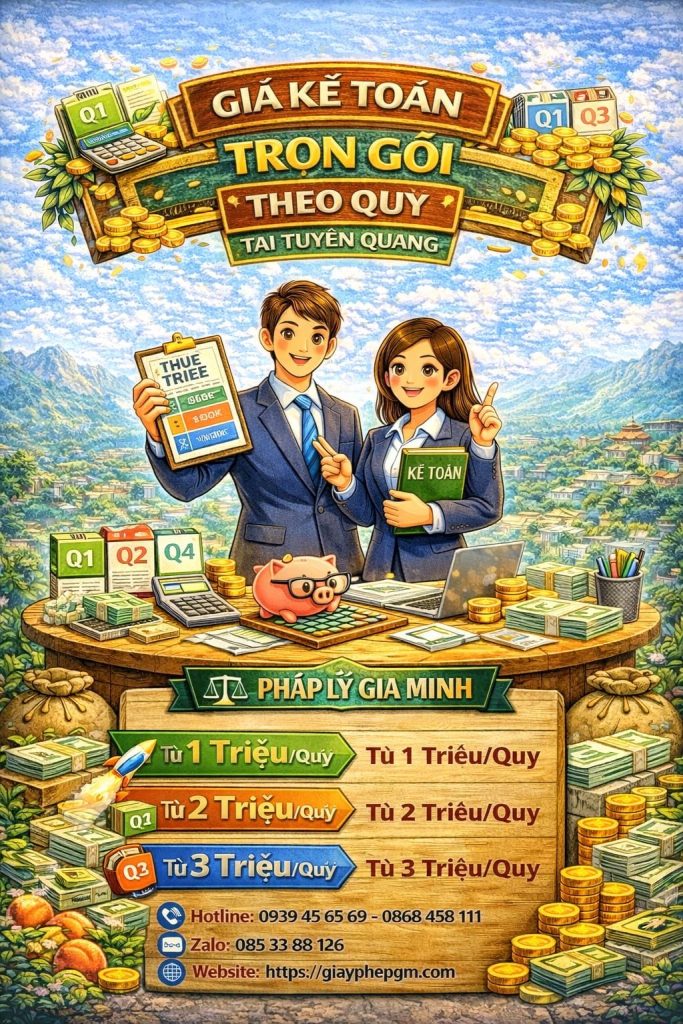 làm sổ sách kế toán chuyên nghiệp tại tuyên quang