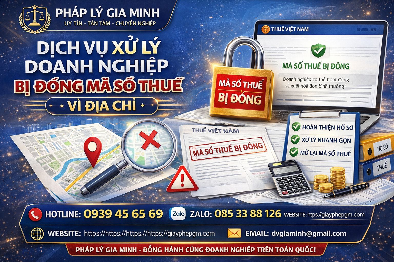 Mở lại mã số thuế tại Long An – Giải pháp khôi phục hoạt động doanh nghiệp nhanh chóng, đúng luật 3 Mã số thuế bị ngừng hoạt động