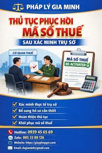 mở lại mã số thuế do bỏ địa chỉ kinh doanh