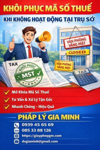 mở lại mã số thuế tại đà nẵng