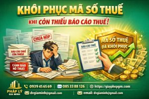 mở lại mã số thuế tại long an