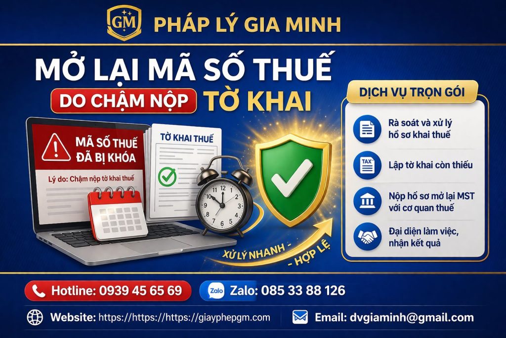 Mở lại mã số thuế tại TPHCM: Giải pháp khôi phục nhanh chóng cho doanh nghiệp bị ngừng hoạt động 1 mở lại mã số thuế tại tphcm