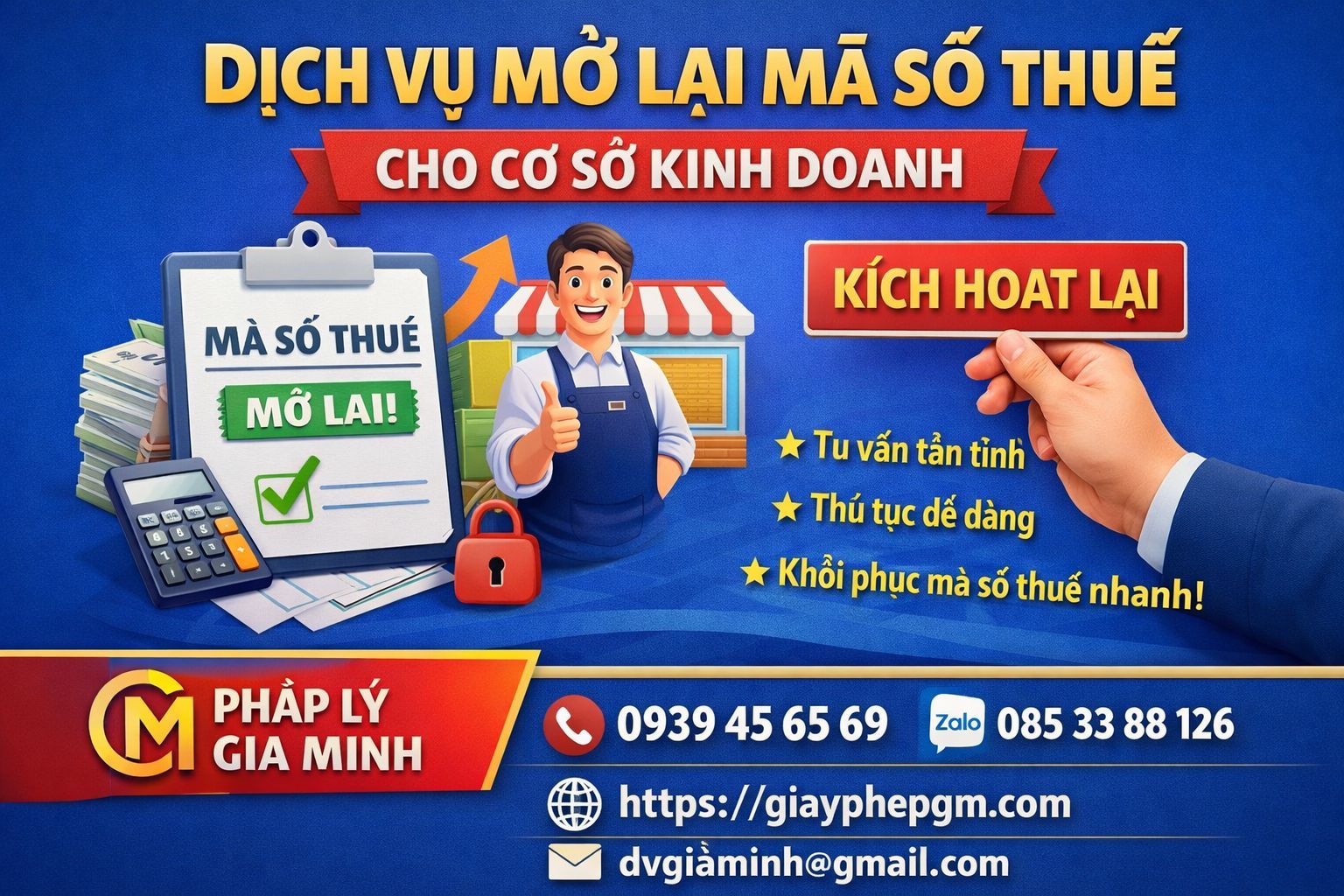 Mở lại mã số thuế tại TPHCM: Giải pháp khôi phục nhanh chóng cho doanh nghiệp bị ngừng hoạt động 3 Mở lại MST doanh nghiệp