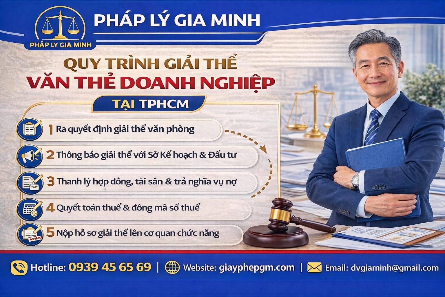 Thủ tục giải thể công ty FDI tại TPHCM mới nhất 2026 3 Quy trình giải thể công ty FDI tại TPHCM mới nhất 2026 dễ hiểu