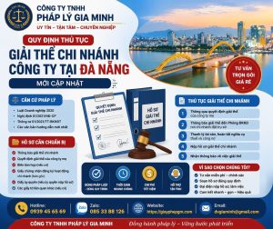 Thủ tục giải thể chi nhánh công ty tại Đà Nẵng