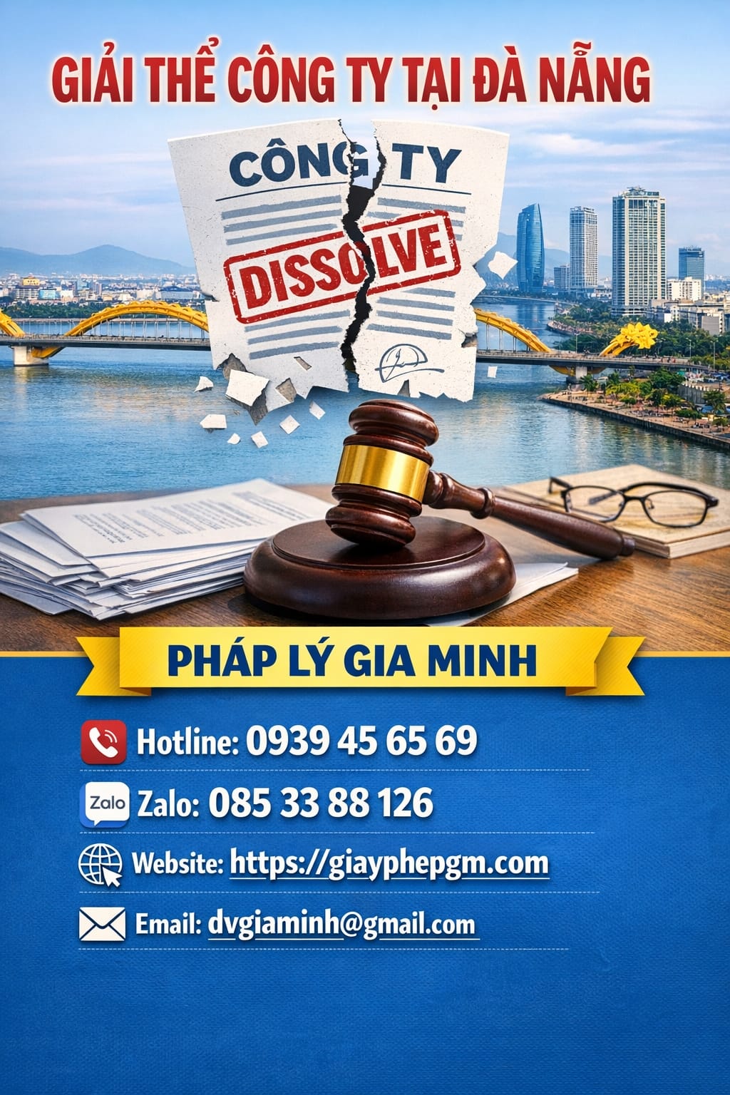 Thủ tục giải thể văn phòng đại diện tại Đà Nẵng