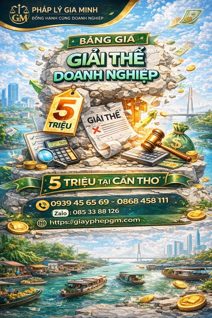 Dịch vụ giải thể công ty chế biến lúa gạo tại An Giang