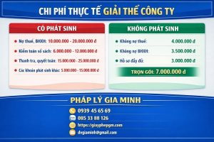 Dịch vụ giải thể công ty vận tải tại Thành phố Hồ Chí Minh