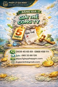 dịch vụ giải thể cong ty xây dựng công trình điện tại ninh thuận