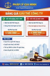 Dịch vụ giải thể doanh nghiệp xây dựng tại Thành phố Hồ Chí Minh