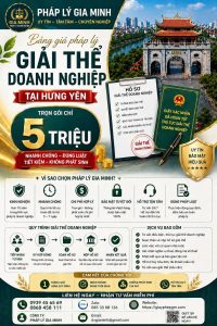 Dịch vụ giải thể hợp tác xã tại Hưng Yên