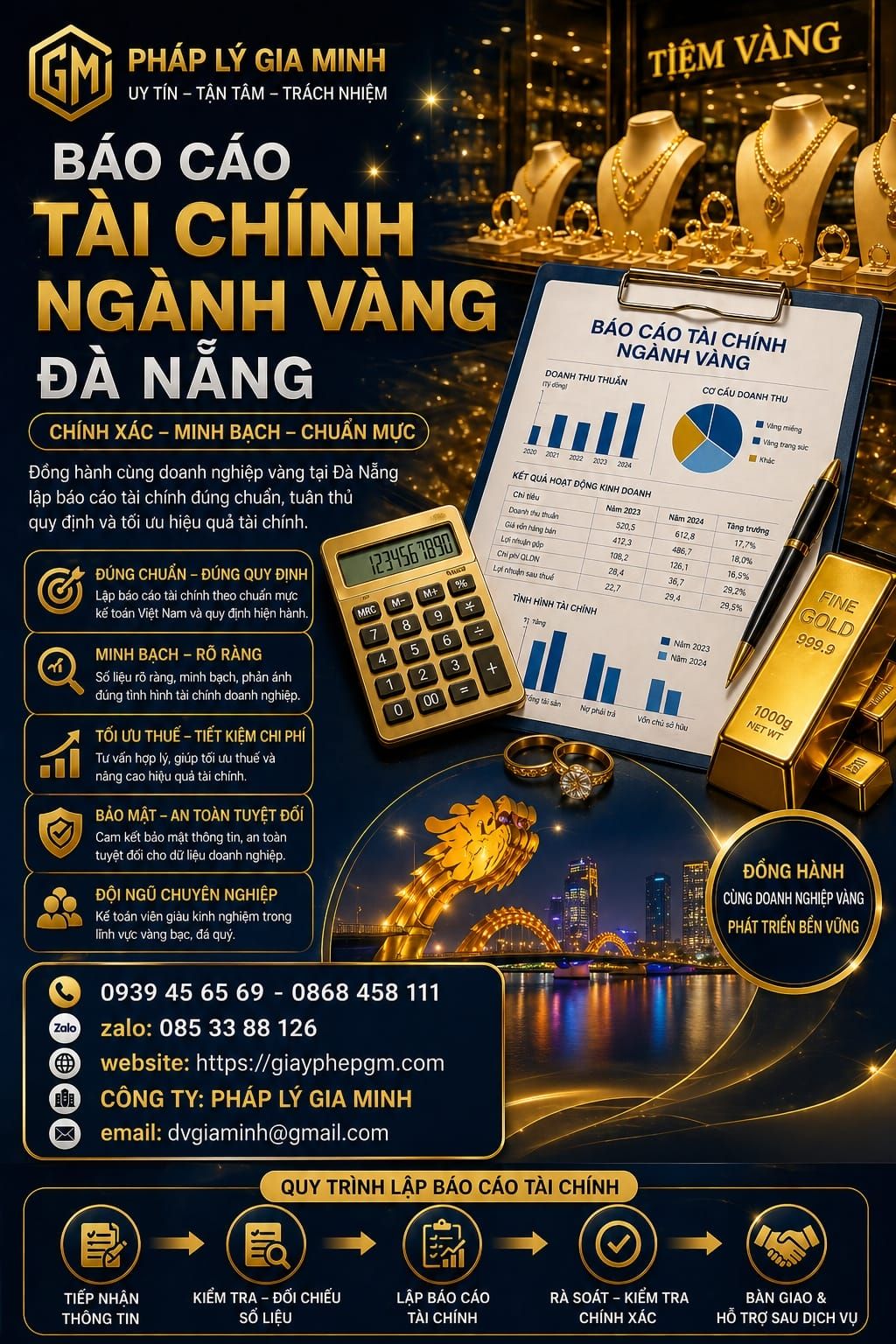 Giải pháp kế toán ngành vàng Đà Nẵng