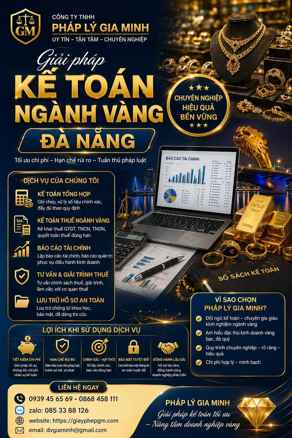 Kế toán thuế ngành vàng Đà Nẵng chuyên nghiệp