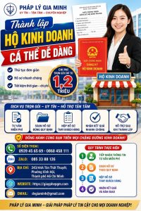 Thành lập hộ kinh doanh nhà hàng tại TPHCM