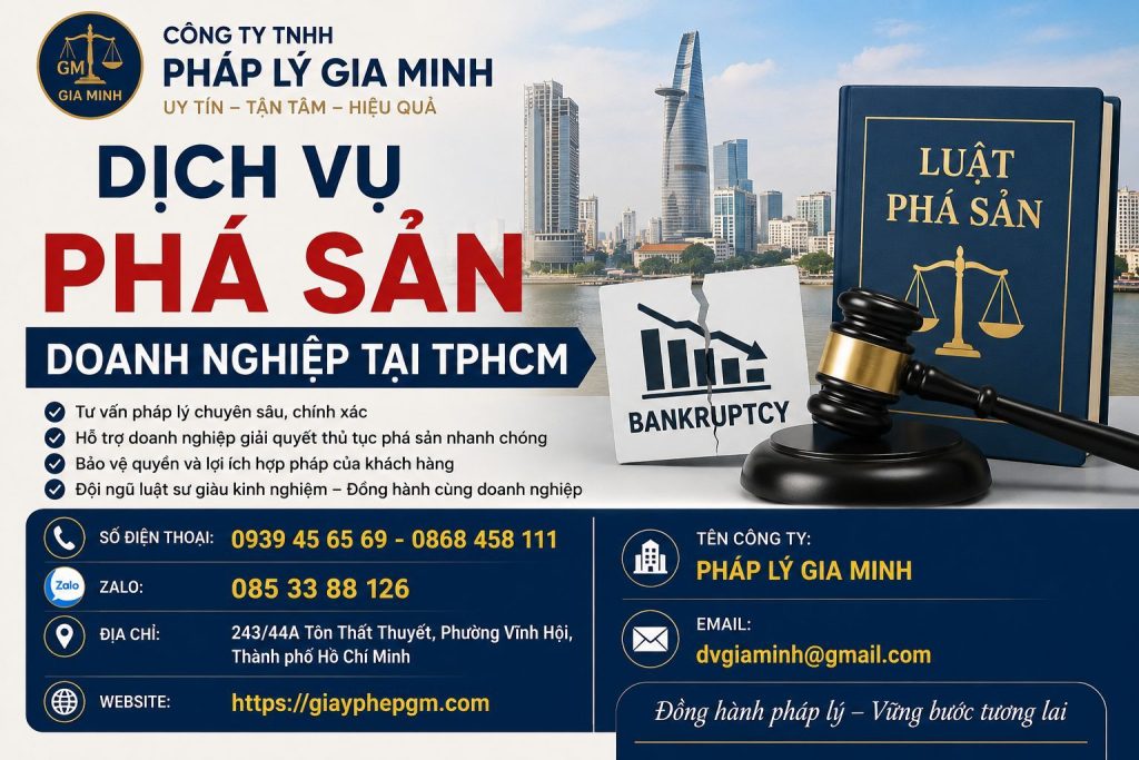 Dịch Vụ Phá Sản Doanh Nghiệp Tại TPHCM
