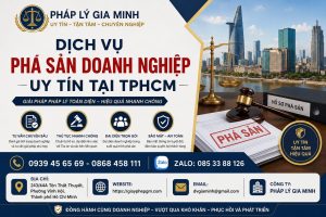 Dịch Vụ Phá Sản Doanh Nghiệp Uy Tín Tại TPHCM