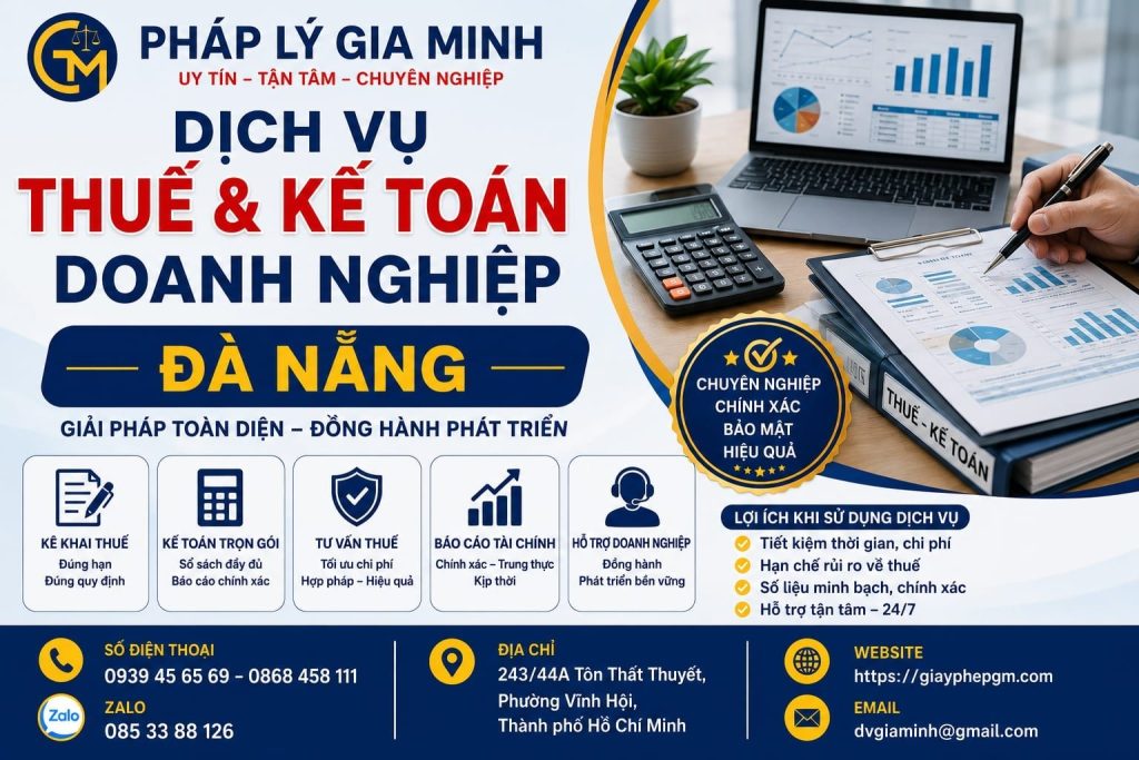 Dịch vụ thuế và kế toán doanh nghiệp Đà Nẵng