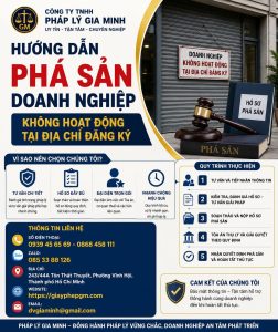Hướng Dẫn Phá Sản Doanh Nghiệp Không Hoạt Động Tại Địa Chỉ Đăng Ký