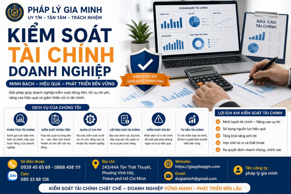 Kiểm soát tài chính doanh nghiệp